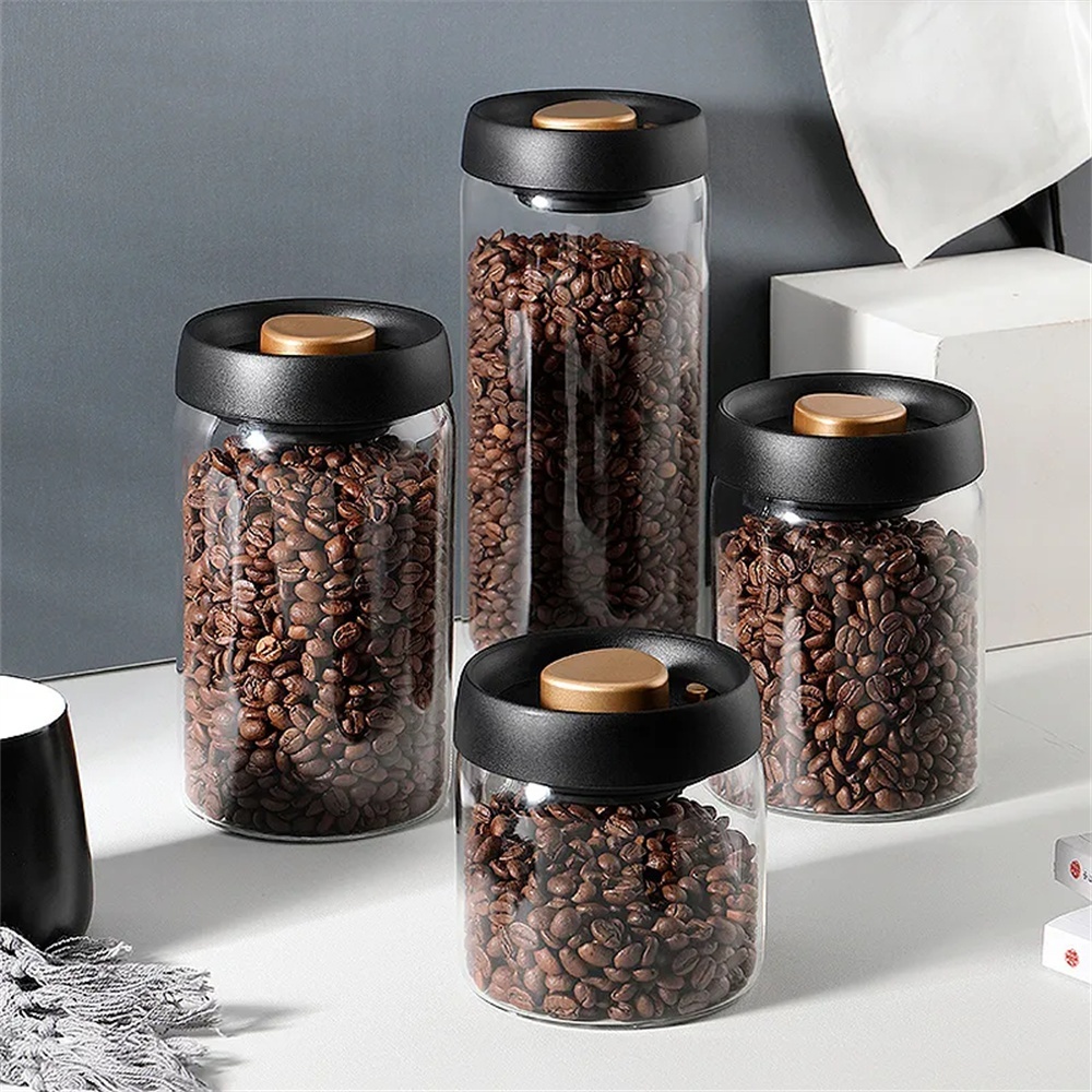 Bear Canister - 1 Pak Wadah Penyimpanan Biji Kopi