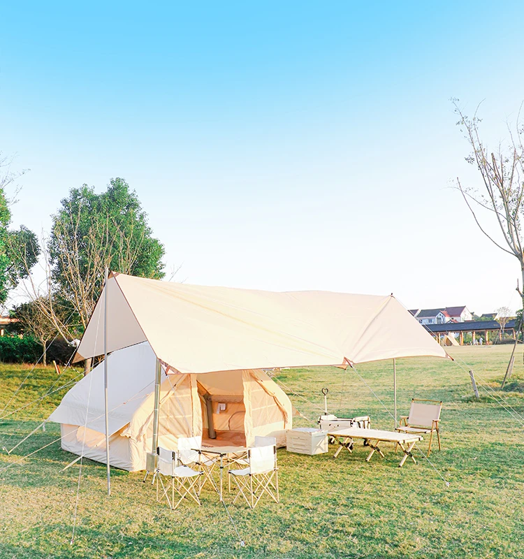 Camping Zelt Outdoor - -Tenda Kanvas Glamping Berkemah Luar Ruangan