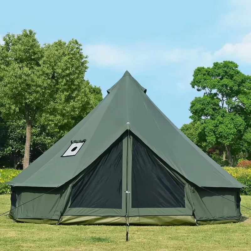 Outdoor Yurt Camping - Tenda Yurt Glamping Besar 4M untuk