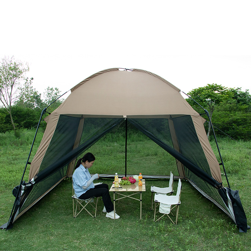 Outdoor Camping Gazebo - Tenda Gazebo Lipat Portable Anti Serangga