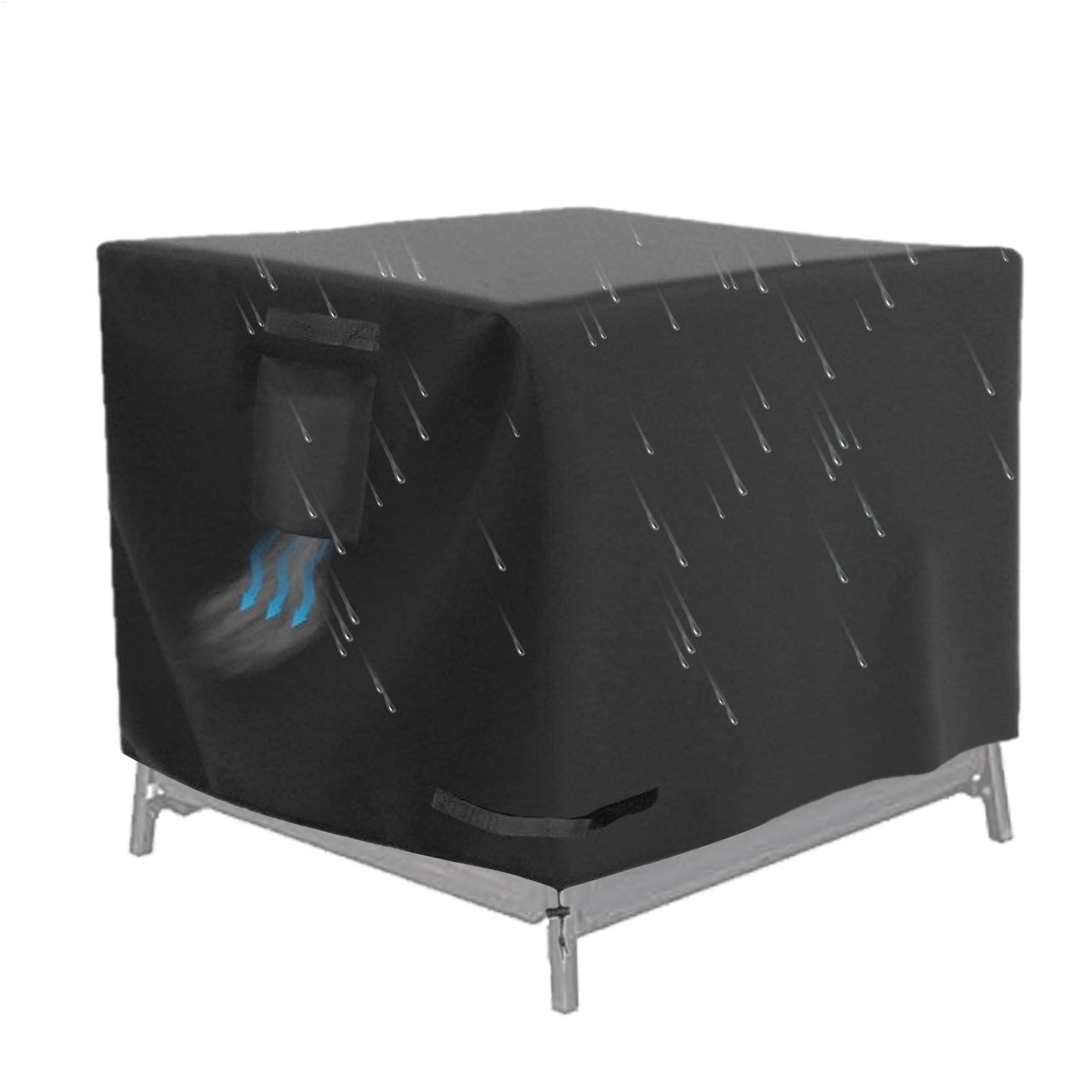 Outdoor Camping Fire - Penutup Perapian Persegi 30 Inci Pelindung