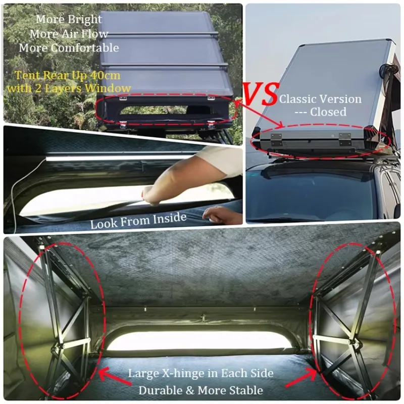 Outdoor Camping Australia - Tenda Atap Mobil Segitiga Aluminium Berkualitas