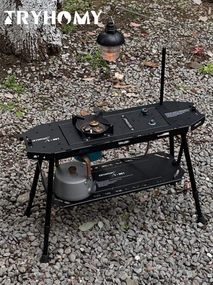 Outdoor Camping Solo - Tryhomy Meja Skateboard Unit Luar Ruangan