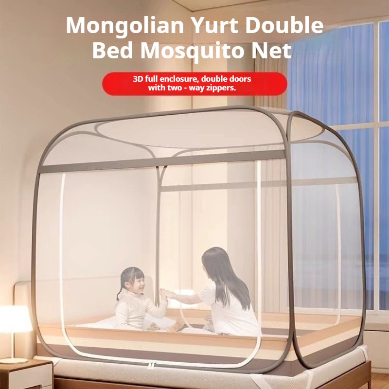 Outdoor Yurt Camping - Kelambu Kasur Yurt Mongolia Ukuran Double