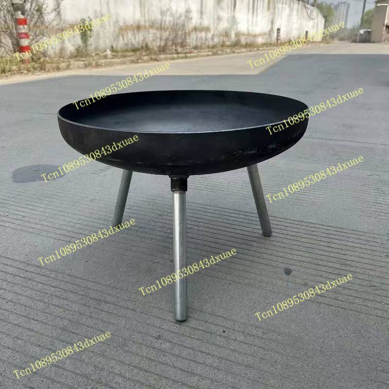 Outdoor Camping Fire - Perapian Besi Cor Besar 80cm untuk