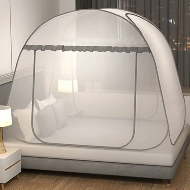 Outdoor Yurt Camping - Jaring nyamuk sederhana Yurt, tenda berkemah