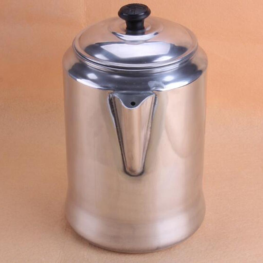Camp Percolator Coffee - Teko Kopi Aluminium Portabel untuk Berkemah,