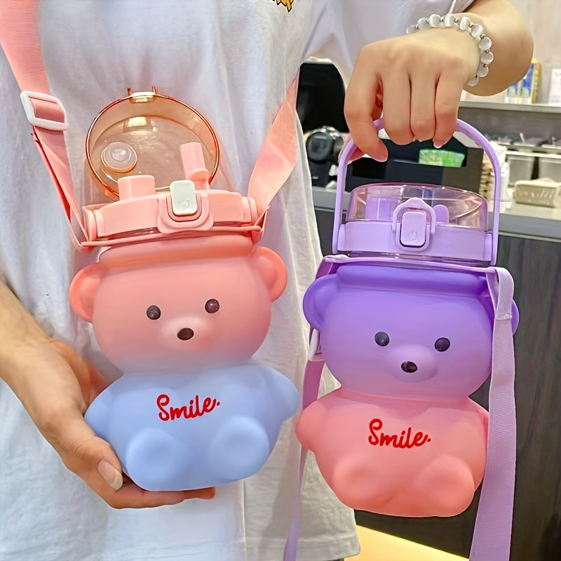 Bear Canister - Botol air beruang lucu kapasitas besar,