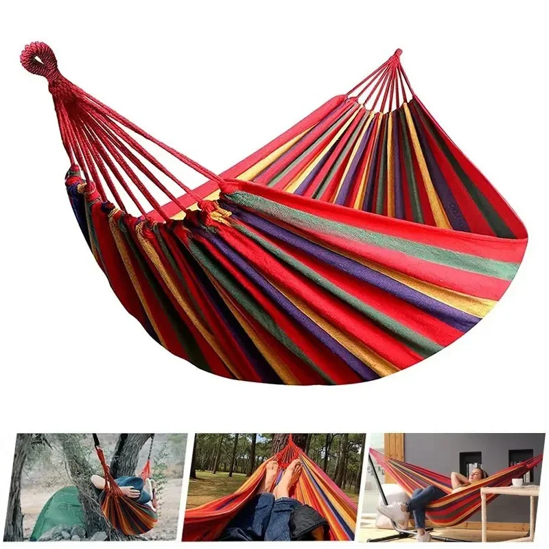 1 Buah Tempat Tidur Gantung Ka - Outdoor Camping Hammock ulasan dan harga