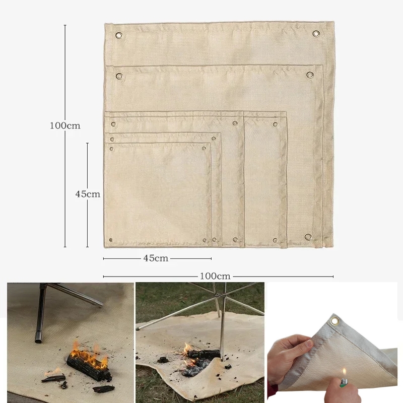 Alas tahan api untuk berkemah, - Outdoor Camping Fire ulasan dan harga