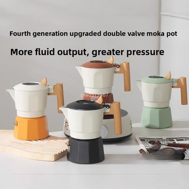 Valve Moka Pot 3 Bar Pembuat E - Camp Percolator Coffee ulasan dan harga