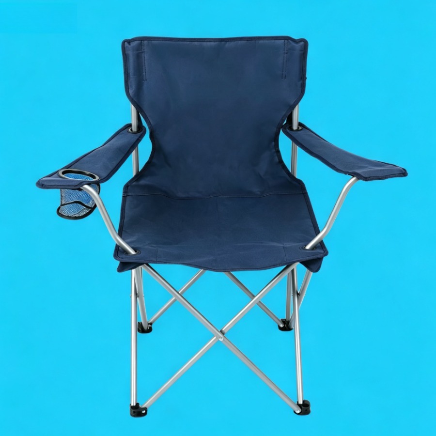 Kursi Lipat Quad Camping BLUE- - Camping Quad ulasan dan harga
