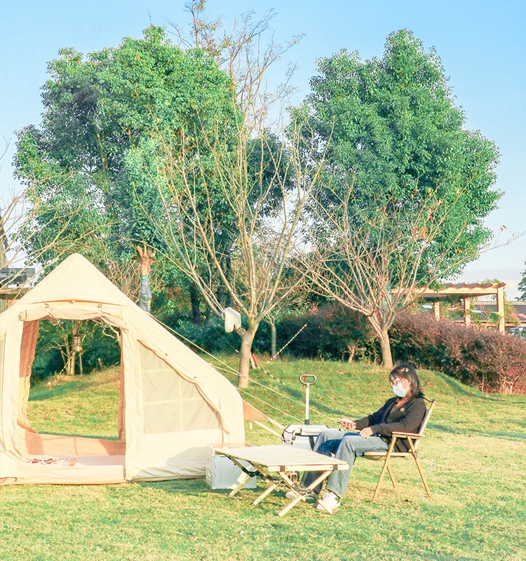 -Tenda Kanvas Glamping Berkema - Camping Zelt Outdoor ulasan dan harga