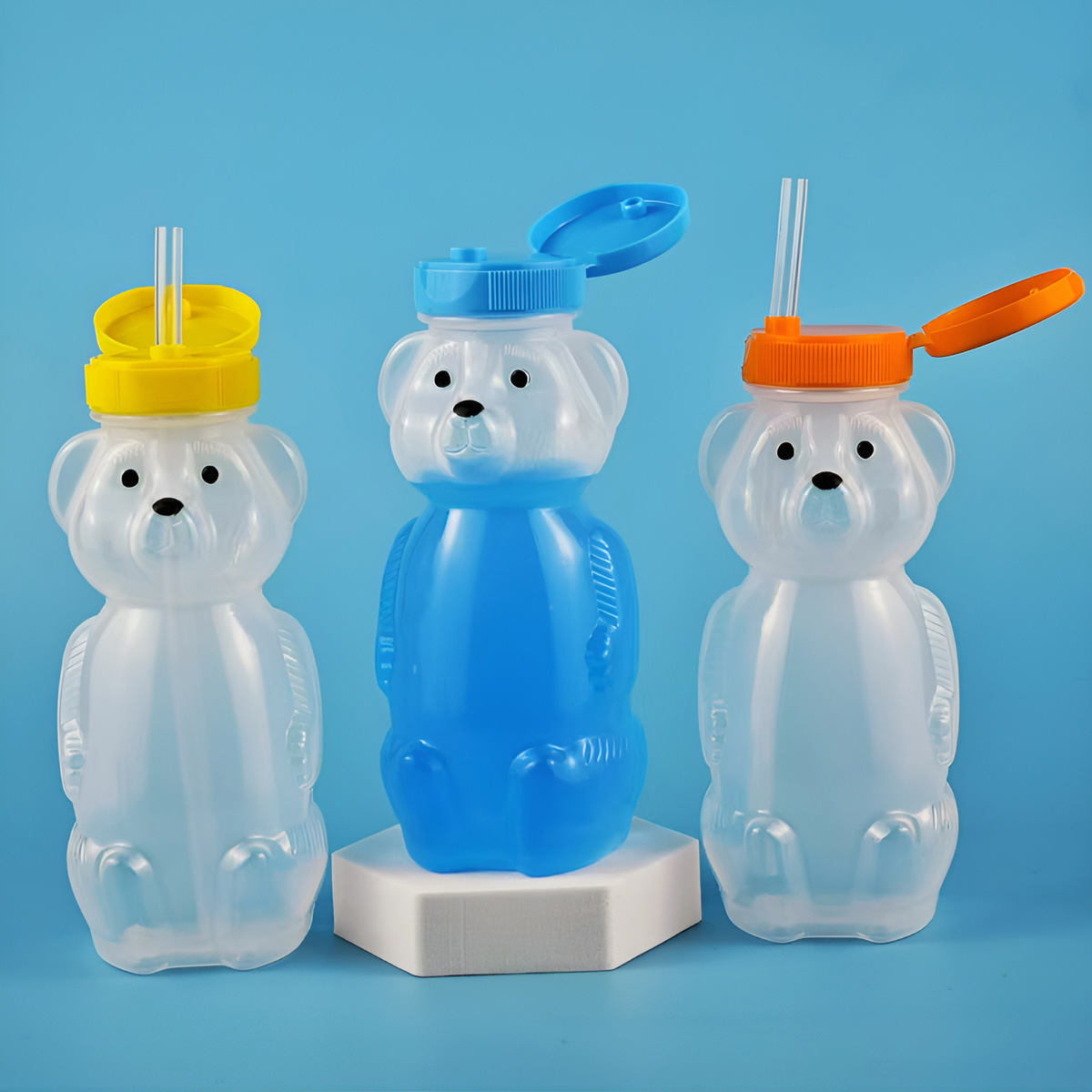 Botol Minuman Plastik Bentuk B - Bear Canister ulasan dan harga