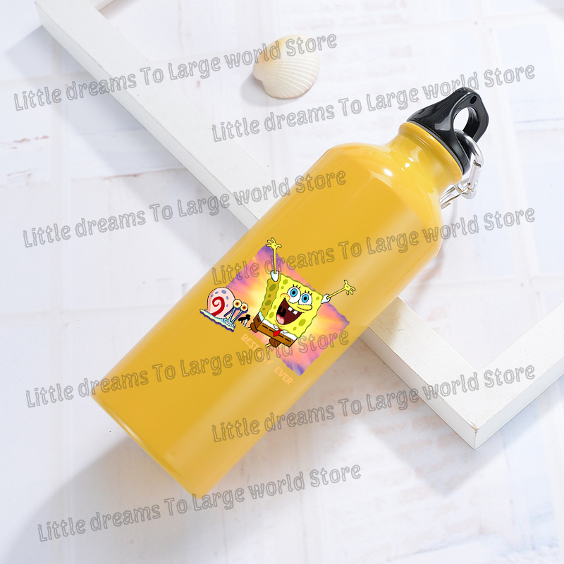 Botol Air Aluminium SpongeBob  - Outdoor Camping Water Tank ulasan dan harga