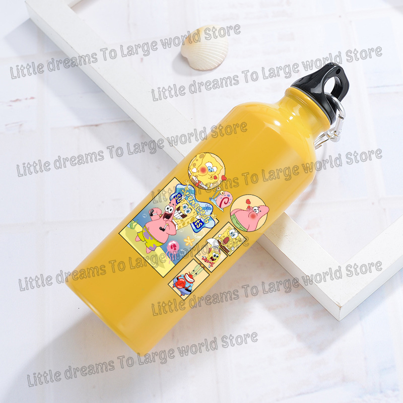 Botol Air Aluminium SpongeBob  - Outdoor Camping Water Tank ulasan dan harga