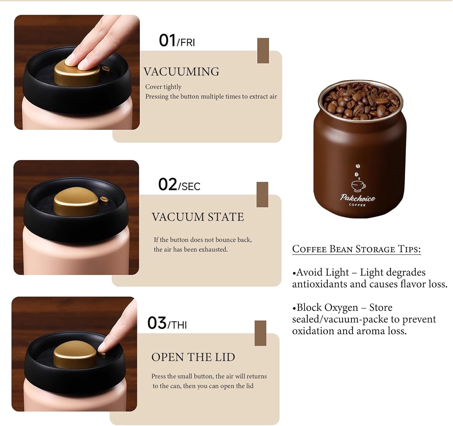 Wadah Penyimpanan Biji Kopi Va - Bear Canister ulasan dan harga