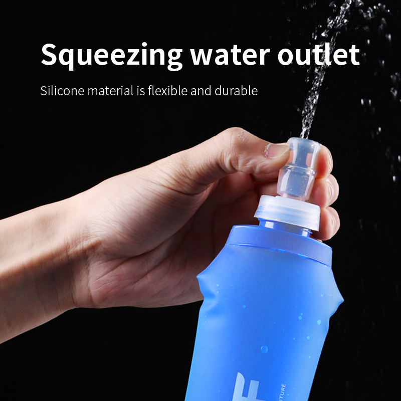 Botol Air Lipat 500ml, Soft Fl - Outdoor Camping Water Tank ulasan dan harga