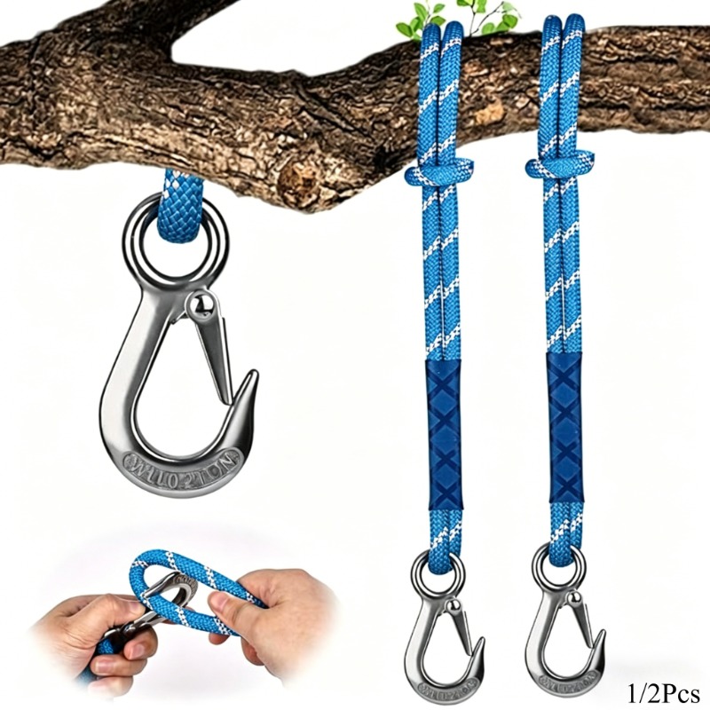 1/2 Buah Tali Nilon dengan Pen - Outdoor Camping Hammock ulasan dan harga