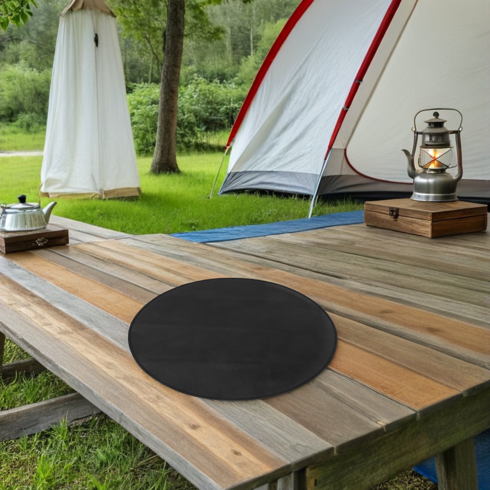 Alas tahan panas dan tahan api - Outdoor Camping Fire ulasan dan harga