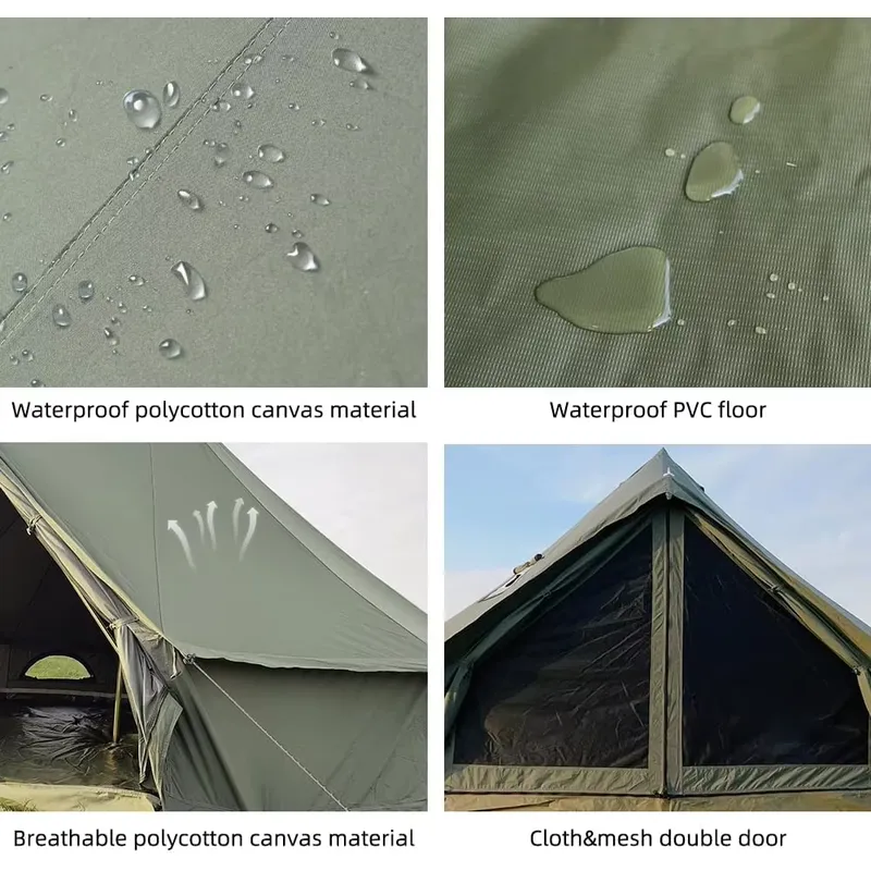 Tenda Yurt Glamping Besar 4M u - Outdoor Yurt Camping ulasan dan harga