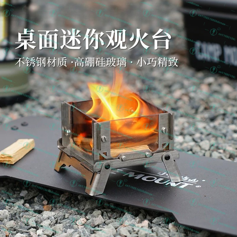 Oven Pembakaran Mini Portabel  - Outdoor Camping Fire ulasan dan harga