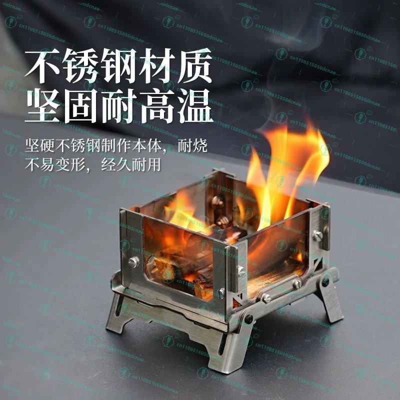 Oven Pembakaran Mini Portabel  - Outdoor Camping Fire ulasan dan harga