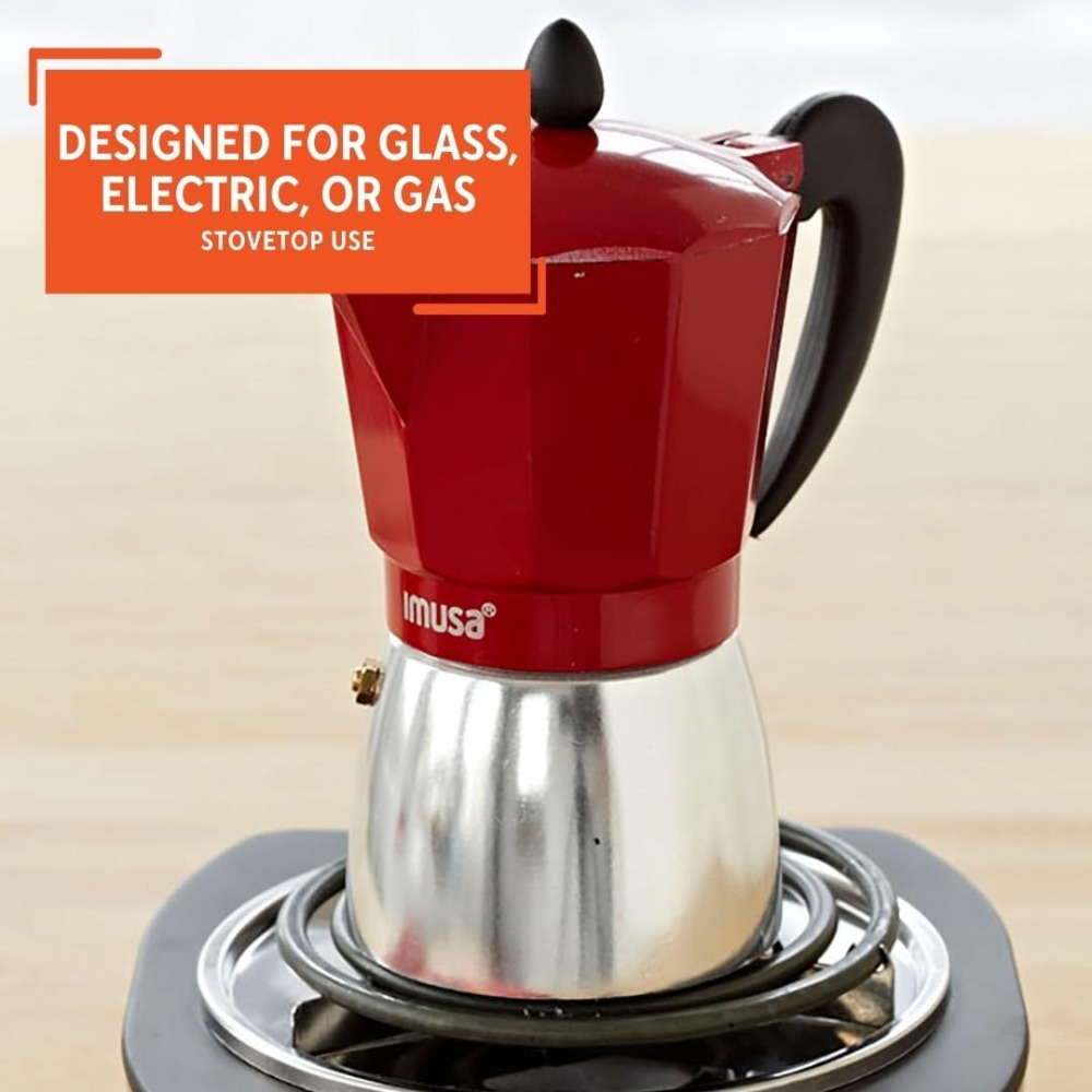 Pembuat Espresso di Atas Kompo - Camp Percolator Coffee ulasan dan harga