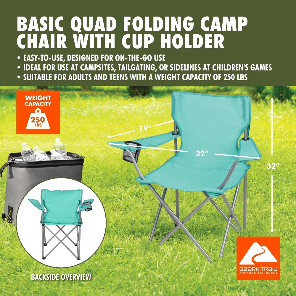 Kursi Lipat Quad Ozark Trail d - Camping Quad ulasan dan harga