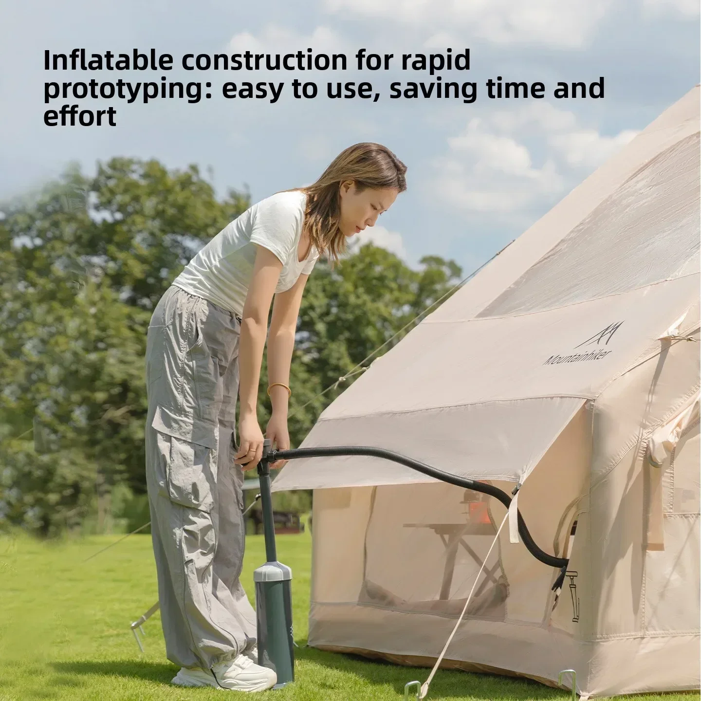 Tenda Tiup MOUNTAINHIKER Extra - Outdoor Camping Gazebo ulasan dan harga