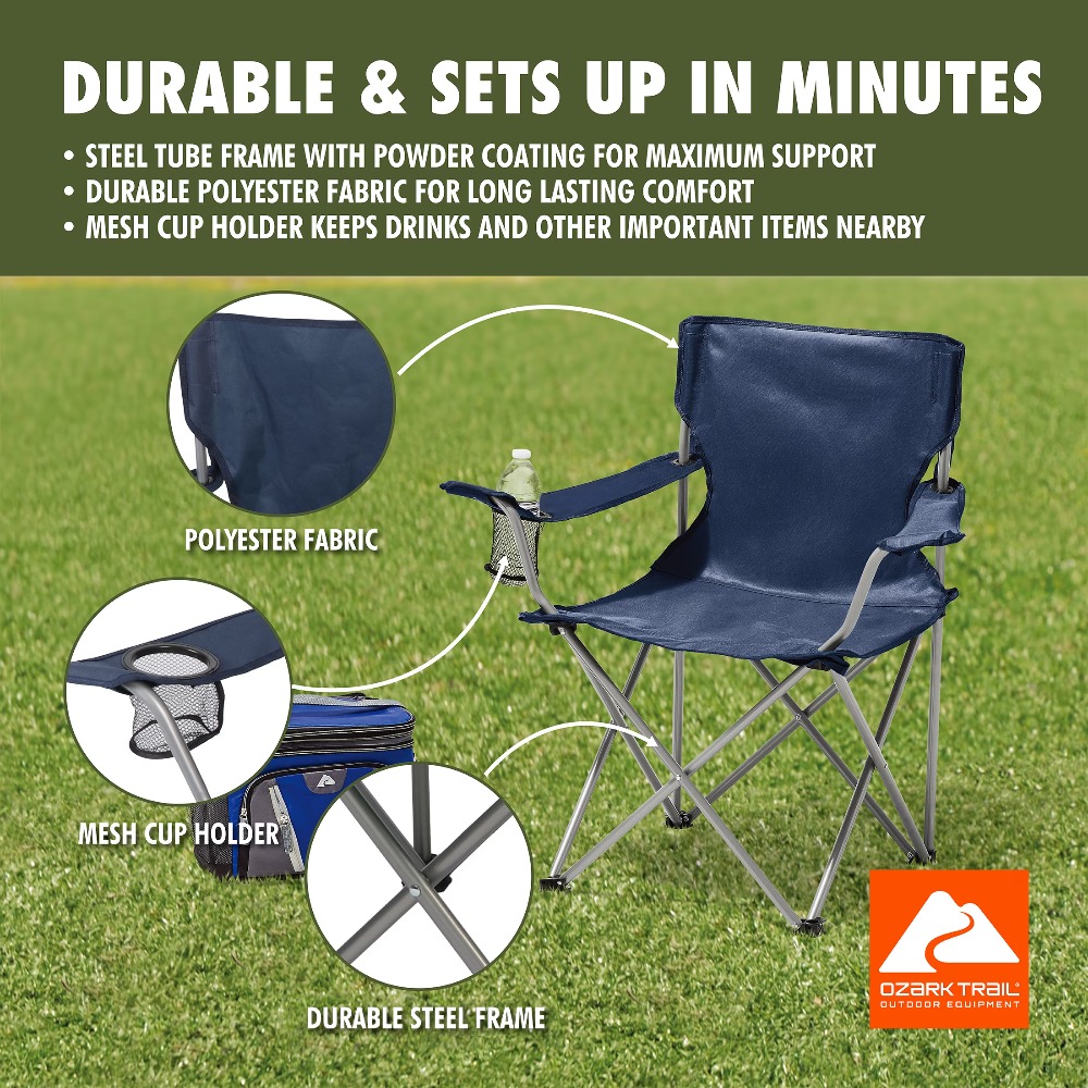 Kursi Lipat Camping Portabel d - Camping Quad ulasan dan harga
