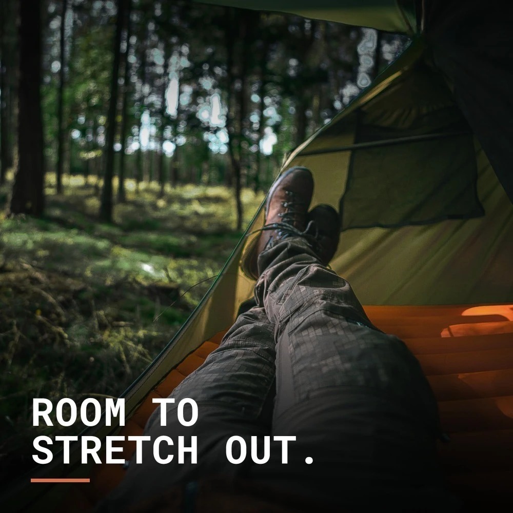 Hammock Datar dengan Kelambu,  - Outdoor Camping Hammock ulasan dan harga