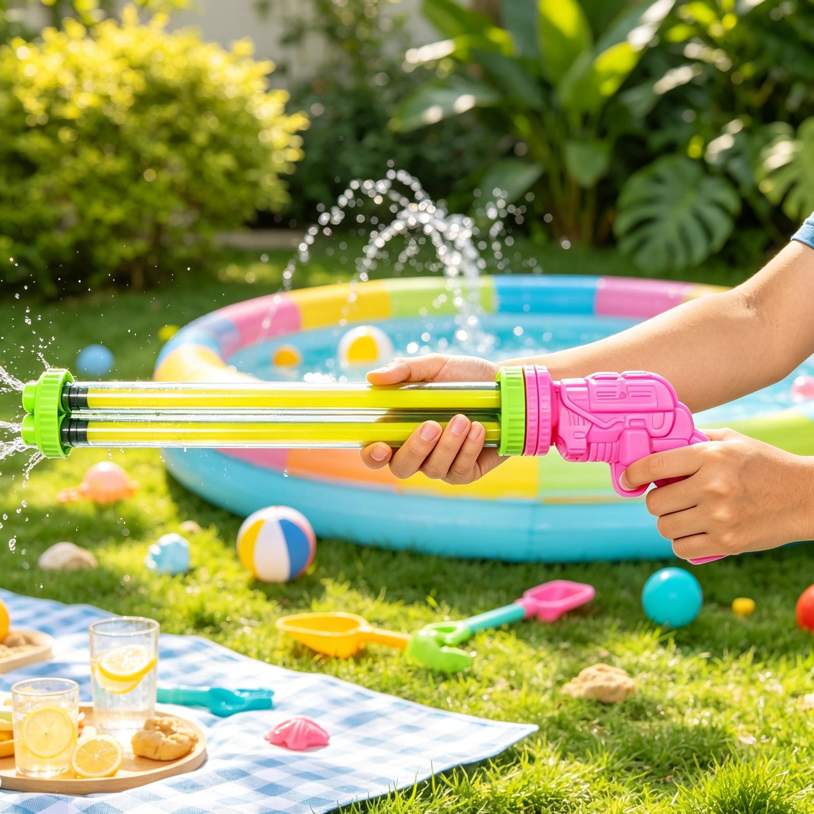 Pistol Semprot Air Multi-Tube  - Outdoor Boys Camping Youtube ulasan dan harga
