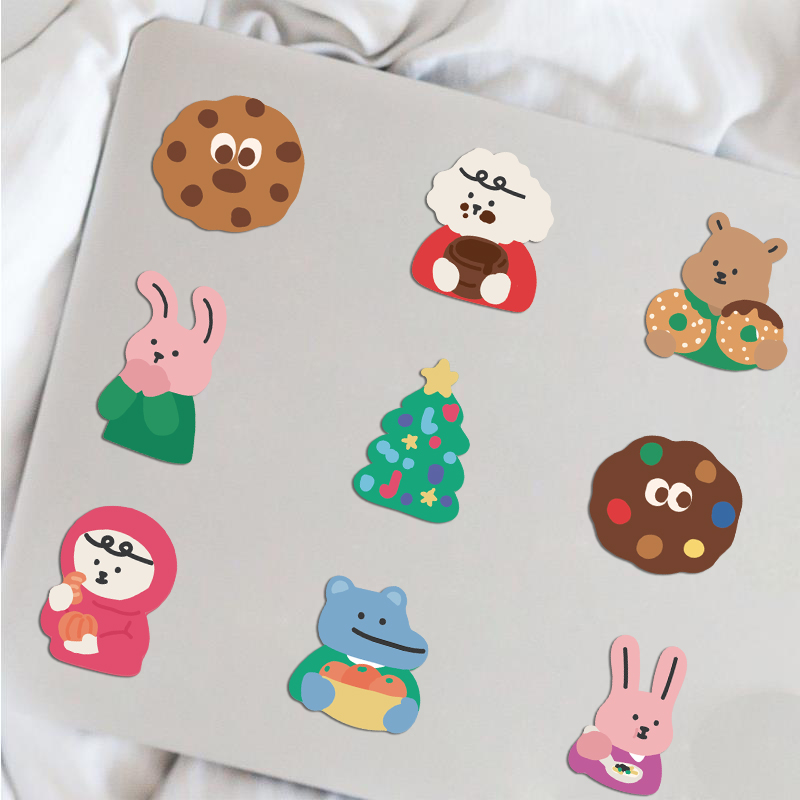 100/200 Buah Stiker Beruang Ko - Bear Canister ulasan dan harga