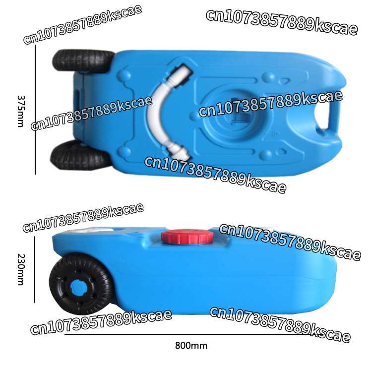 Tangki Air Plastik Beroda untu - Outdoor Camping Water Tank ulasan dan harga