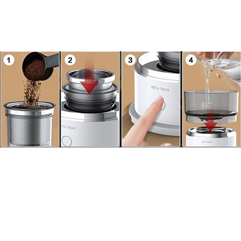 Pembuat Kopi Tetes Otomatis Po - Camp Percolator Coffee ulasan dan harga