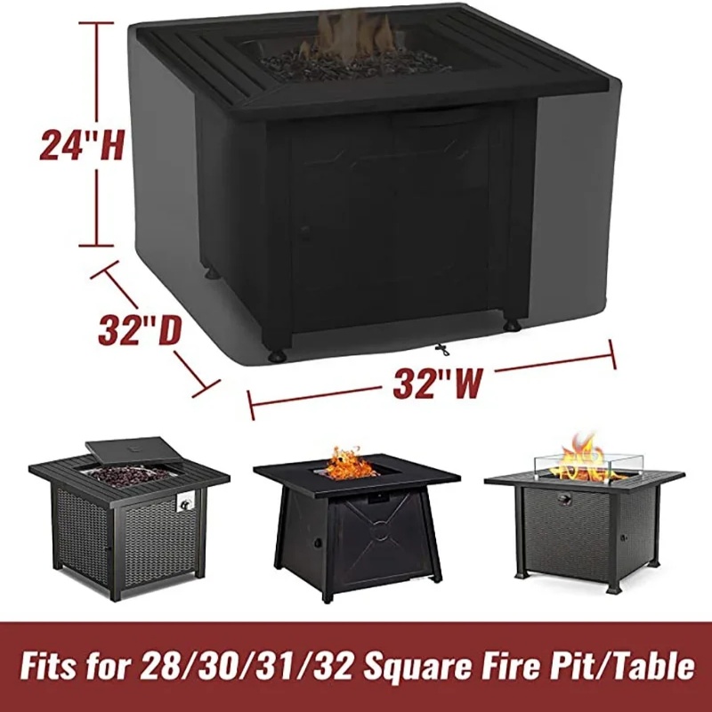 Penutup Lubang Api Persegi Tah - Outdoor Camping Fire ulasan dan harga