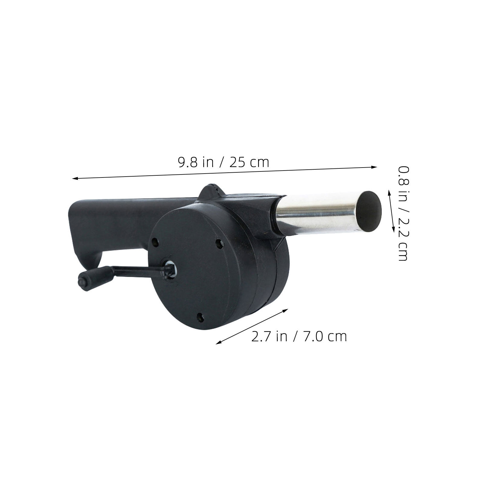 Kipas BBQ Manual dengan Engkol - Outdoor Camping Fire ulasan dan harga