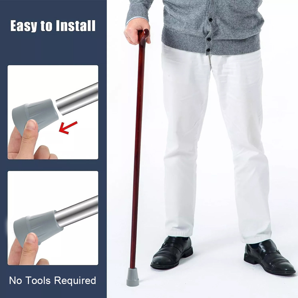 1 Buah Hitam/Abu-abu 19Mm/22Mm - Trekking Poles ulasan dan harga