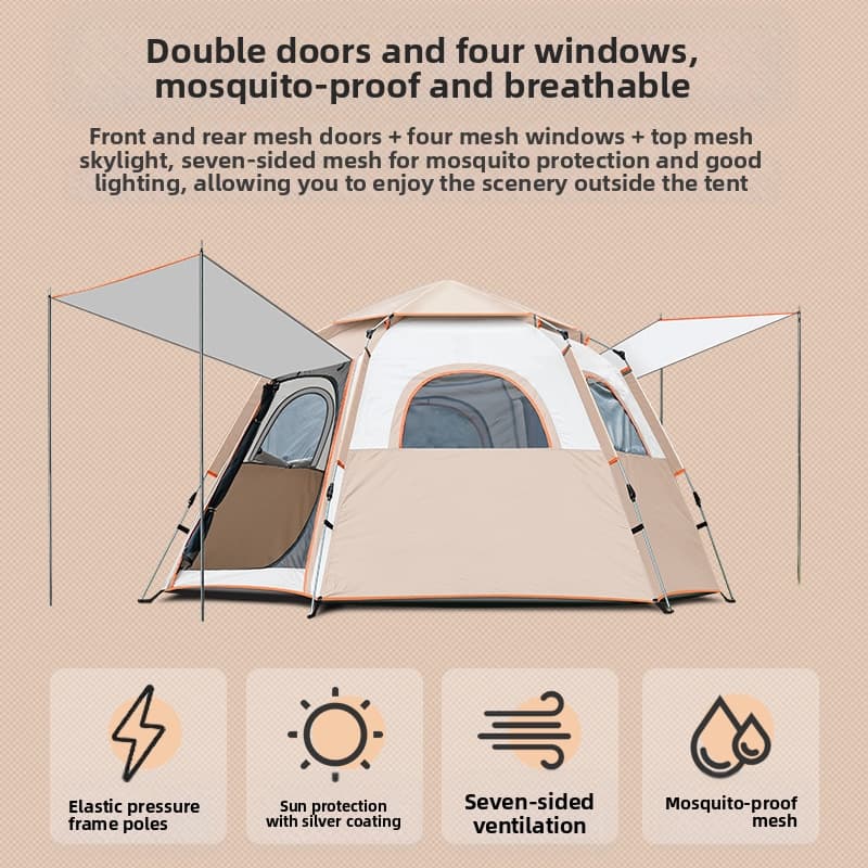 Tenda Camping Portabel Khusus  - Camping Zelt Outdoor ulasan dan harga