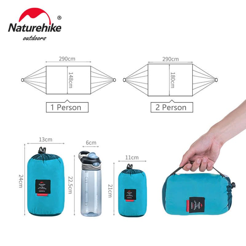 Naturehike Ayunan Tempat Tidur - Outdoor Camping Hammock ulasan dan harga