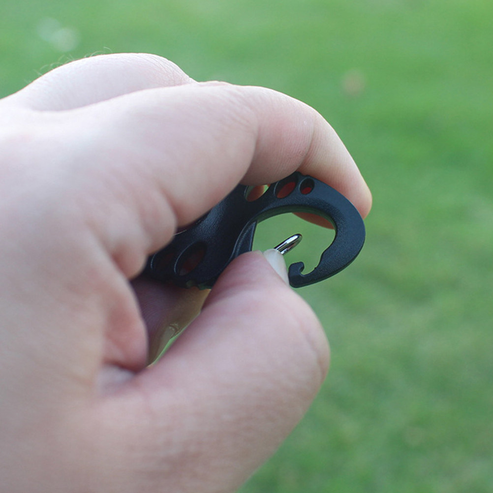 12Pcs Klip Karabiner Tipe-S Ta - Outdoor Camping Hammock ulasan dan harga