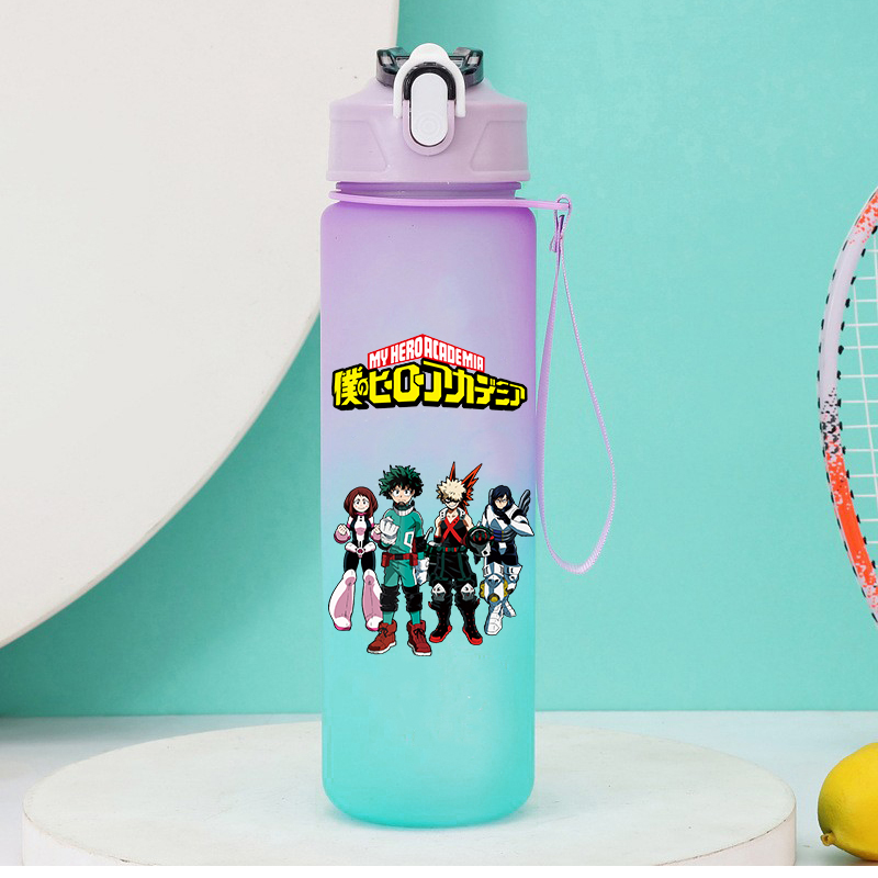 750Ml Botol Air Jerami Anime M - Outdoor Camping Water Tank ulasan dan harga