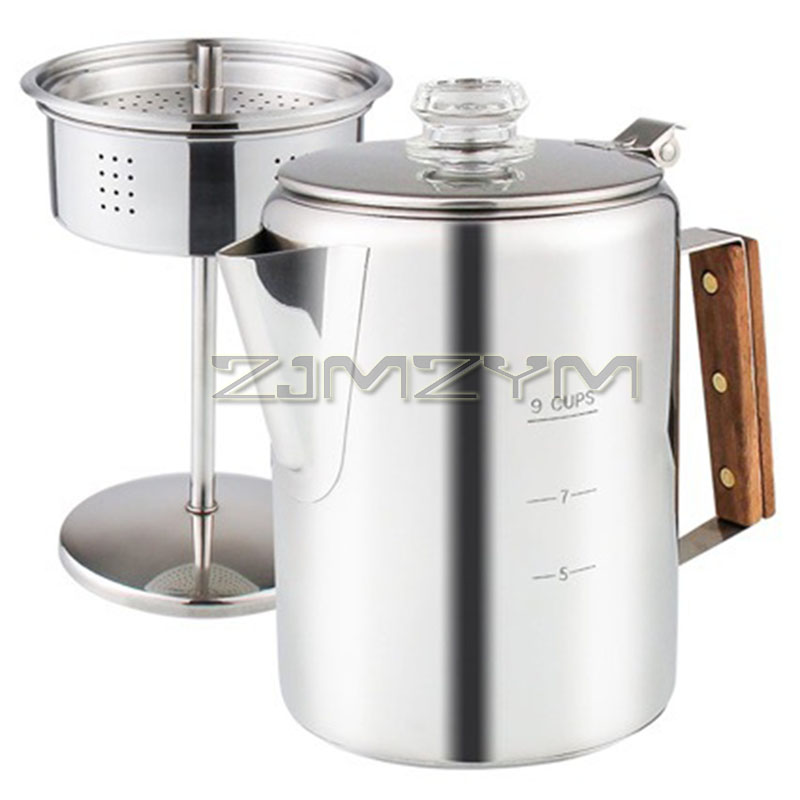 9 Cangkir Perkolator Kopi 1500 - Camp Percolator Coffee ulasan dan harga