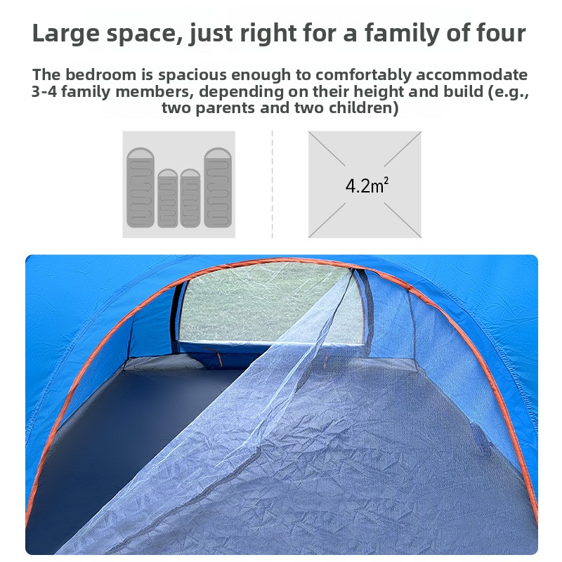 Tenda Camping Outdoor Double Q - Camping Quad ulasan dan harga