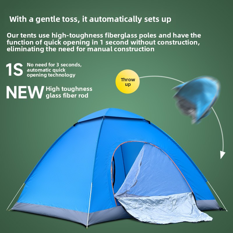 Tenda Camping Outdoor Double Q - Camping Quad ulasan dan harga