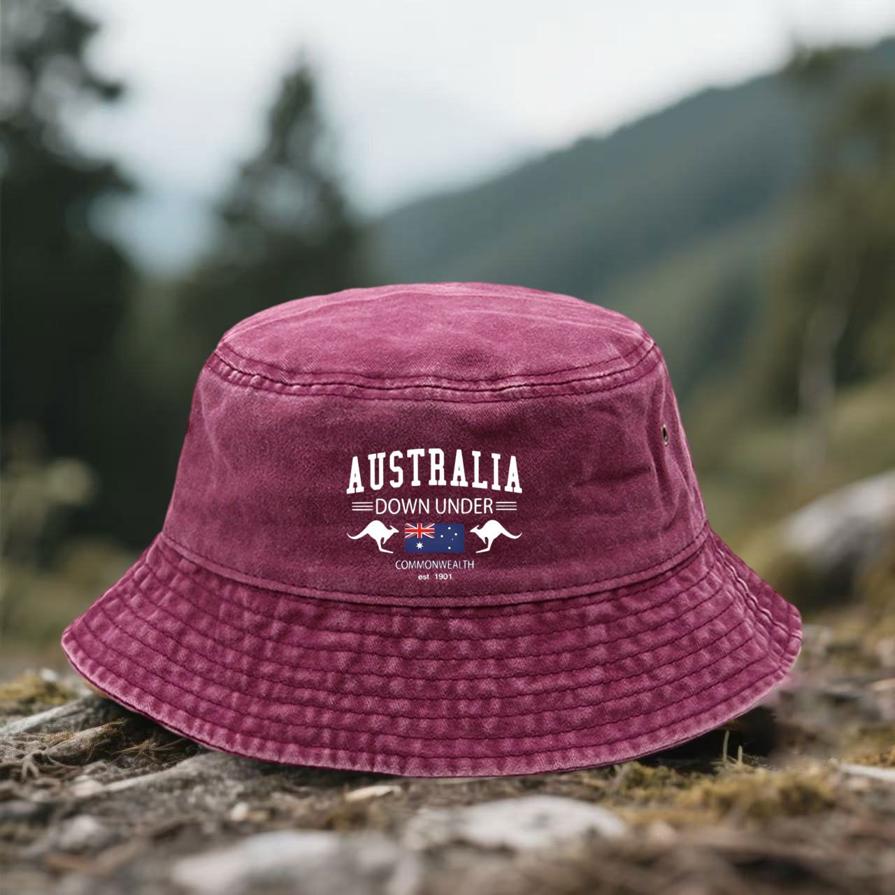 Topi Bucket Unisex dengan Ceta - Outdoor Camping Australia ulasan dan harga